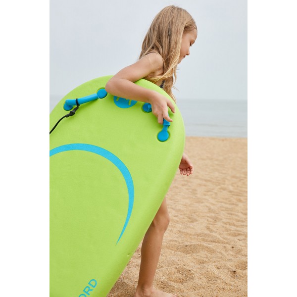 Blue Stars Print White Kid Girls Maillot