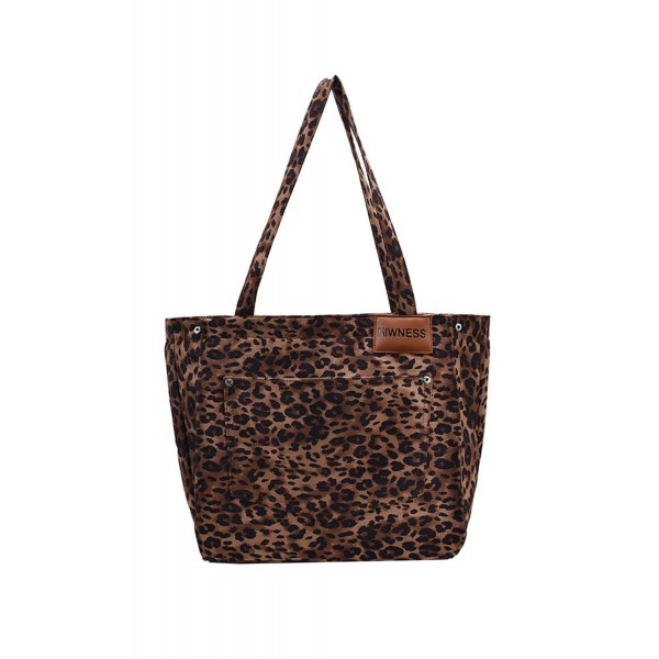 Leopard Print Tote Bag