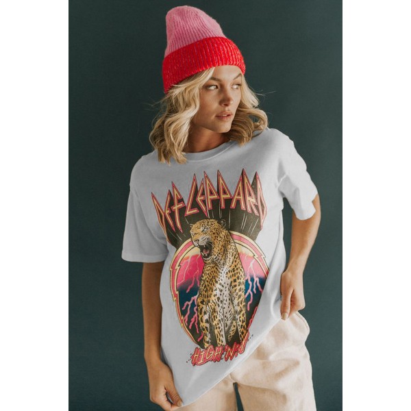 Vintage DEF LEPPARD HIGH N DRY Graphic Tee